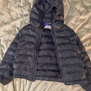 Primary puffer lightweight jacket navy